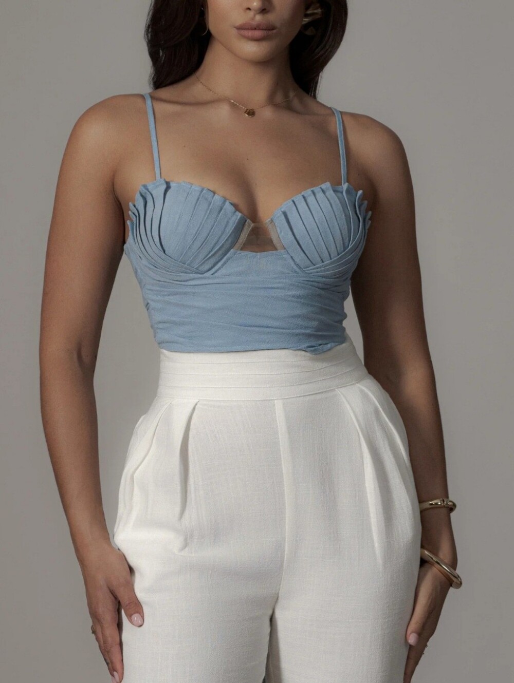 NWT JLUXLABEL Arielle Bustier Top (L)